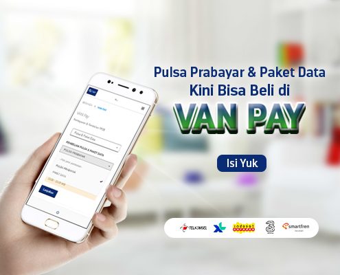 Makin Mudah Beli Pulsa Pakai VAN Pay