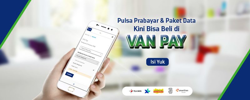 Makin Mudah Beli Pulsa Pakai VAN Pay