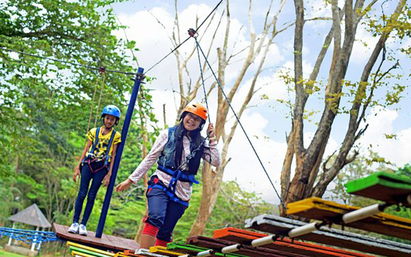 Liburan Bareng Anak - Latih Anak Lebih Berani dengan Outbound