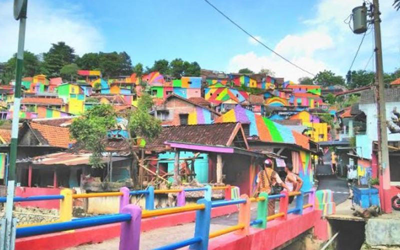 Indonesia Punya! Kampung Pelangi di Jodipan, Malang