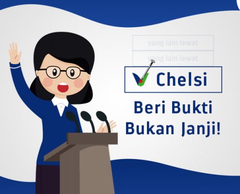 Chelsi beri bukti bukan janji