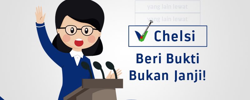 Chelsi beri bukti bukan janji